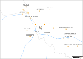 map of San Ignacio