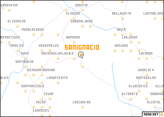 map of San Ignacio