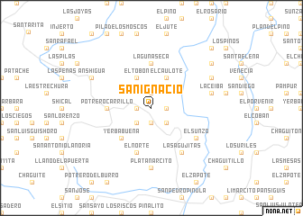 map of San Ignacio