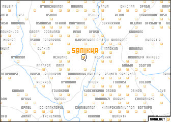 map of Sanikwa