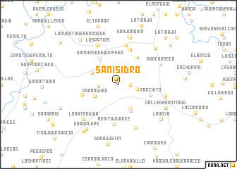 map of San Isidro