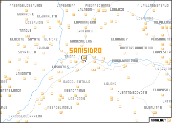 map of San Isidro