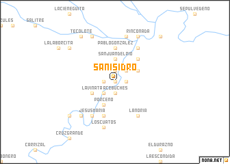 map of San Isidro