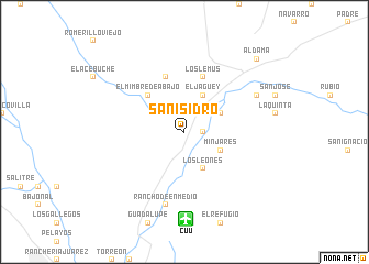 map of San Isidro