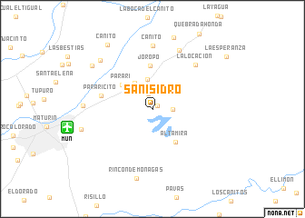 map of San Isidro