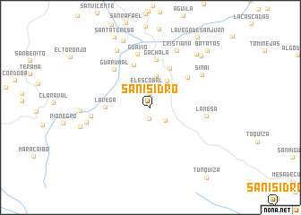 map of San Isidro