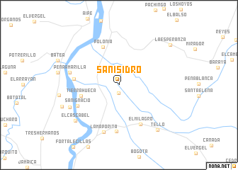 map of San Isidro