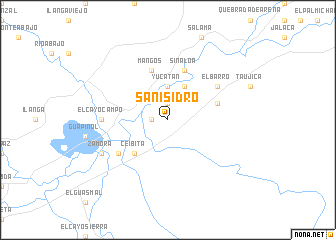 map of San Isidro