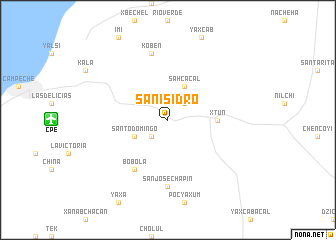 map of San Isidro