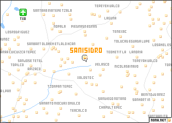 map of San Isidro