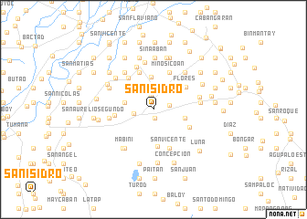 map of San Isidro