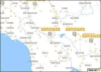 map of San Isidro