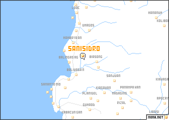 map of San Isidro
