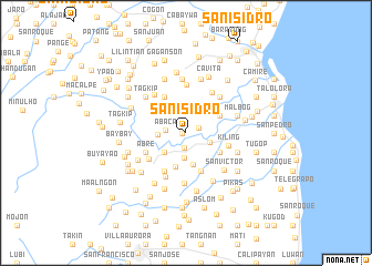 map of San Isidro