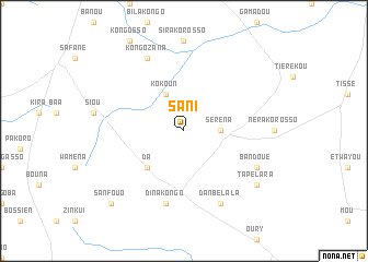 map of Sani