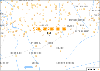 map of Sanjarpur Kohna