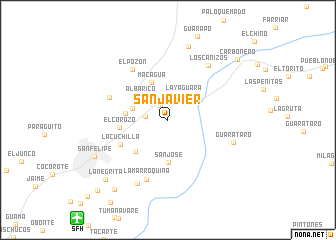 map of San Javier