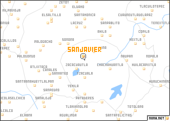 map of San Javier