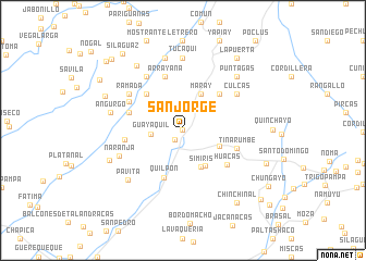 map of San Jorge