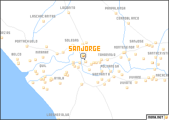 map of San Jorge