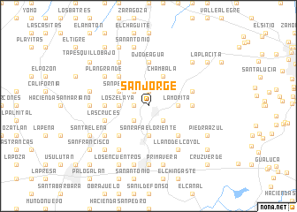 map of San Jorge