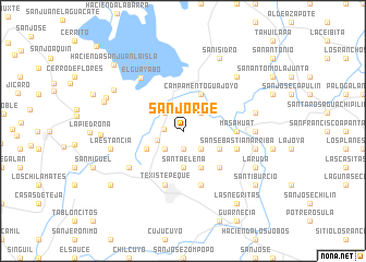 map of San Jorge