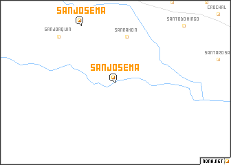 map of San Josema