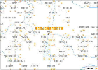 map of San Jose Norte