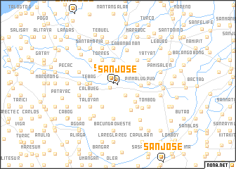 map of San Jose