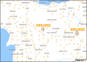 map of San Jose