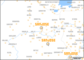 map of San Jose