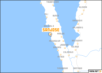 map of San Jose