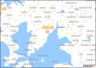 map of Sanjŏ