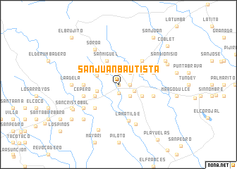 map of San Juan Bautista