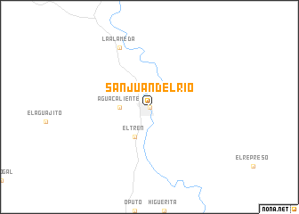 map of San Juan del Río