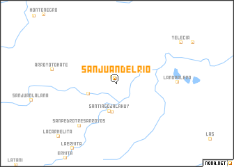 map of San Juan del Río