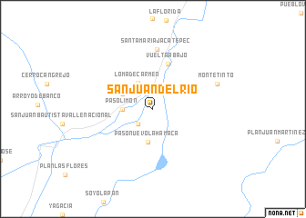 map of San Juan del Río