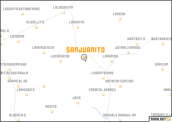 map of San Juanito