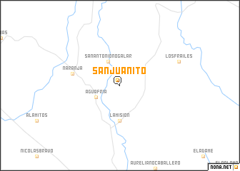 map of San Juanito