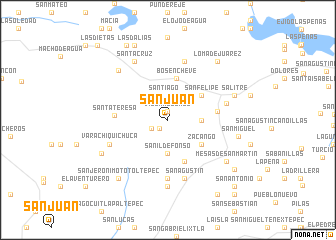 map of San Juan