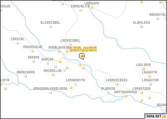 map of San Juan