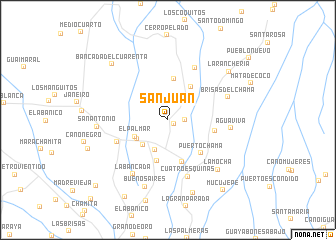 map of San Juan