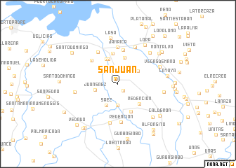 map of San Juan