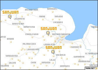 map of San Juan