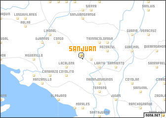 map of San Juan