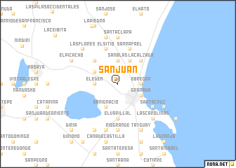 map of San Juan
