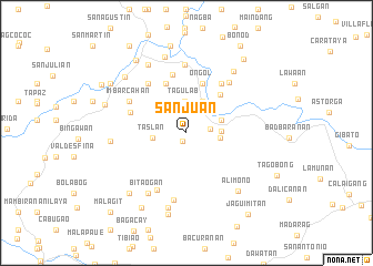 map of San Juan