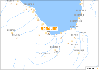 map of San Juan