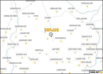 map of Sanjue