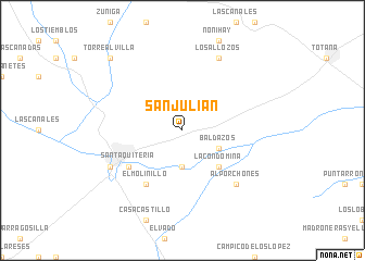map of San Julián